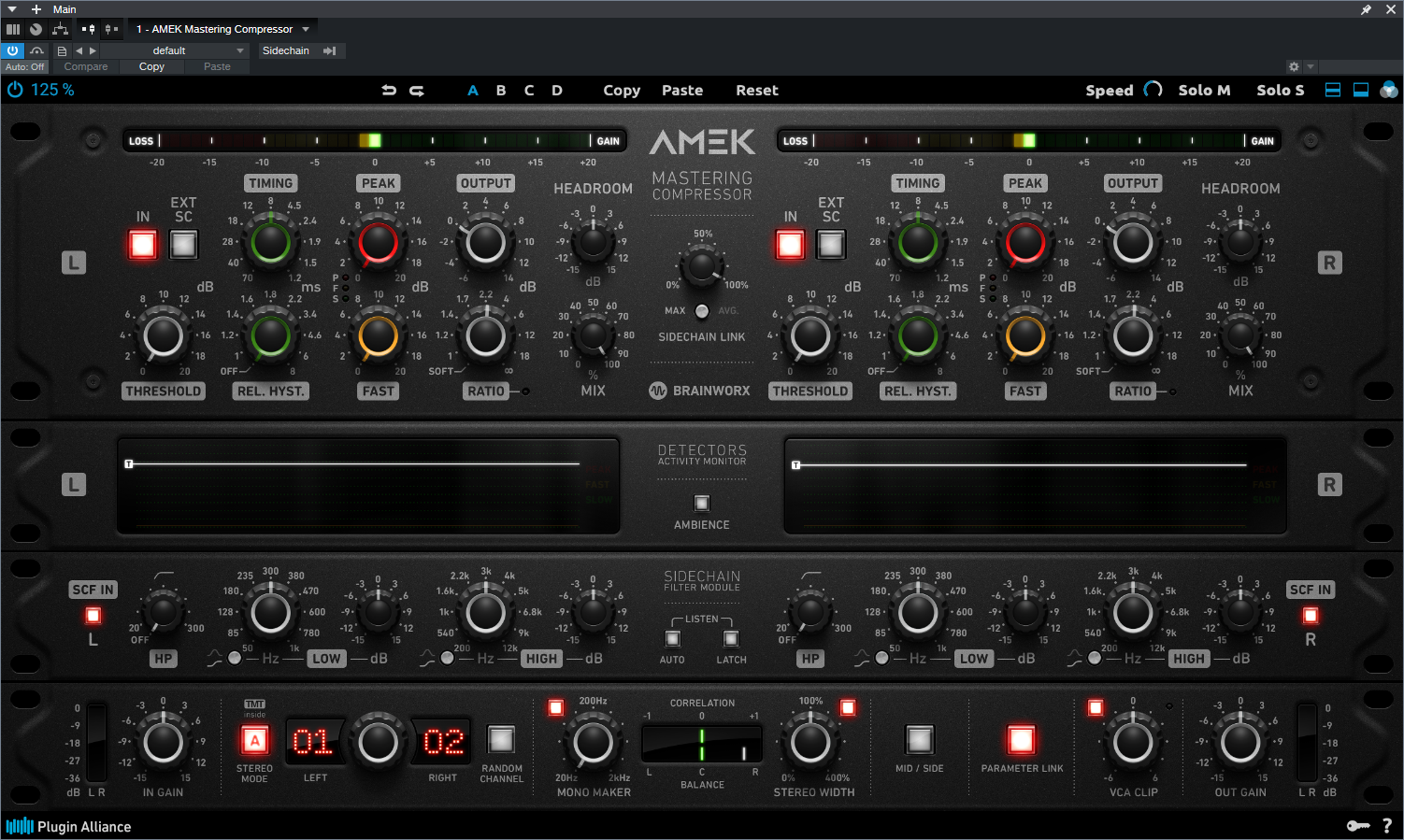 Plugin Alliance AMEK Mastering Compressor